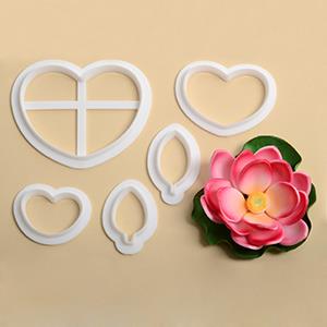 STAMPO NINFEA TAGLIAPASTA 5 PZ