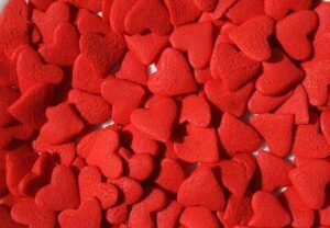 100 gr. CUORICINI IN ZUCCHERO