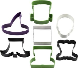 SET 7 TAGLIAPASTA MONSTER HALLOWEEN WILTON