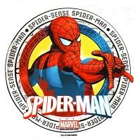 12 Cialdine Spiderman da 6,5 cm