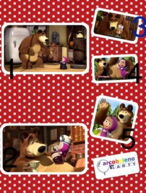 CIALDA PER TORTE MASHA E ORSO