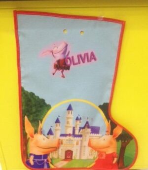 CALZA  BEFANA OLIVIA BORDATE CM 35