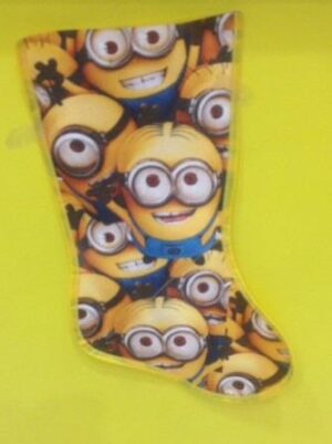 CALZA  BEFANA MINIONS BORDATE CM 35