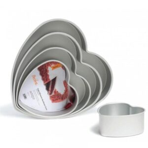 STAMPO CUORE CM 25 X 7,5H IN ALLUMINIO DECORA SAN VALENTINO