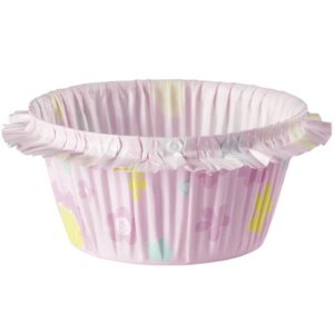 12 PIROTTINI C/RUCHES A FIORI PASQUA CUPCAKES MUFFIN