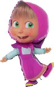 PALLONE FOIL MASHA E ORSO SHAPE BALLON GONFIABILE AD ELIO