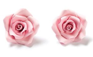 ROSA IN ZUCCHERO GRANDE COLORE ROSA