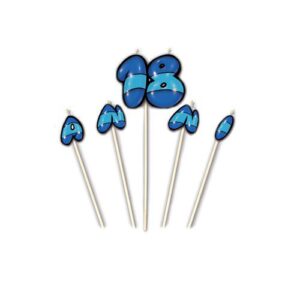 Candelina 18 Anni blu