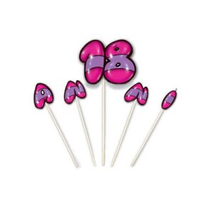 Candelina 18 Anni Rosa