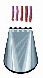 Cornetto DECORA MUTIFORO n 134