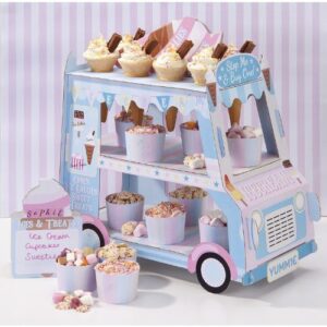 Alzata per dolci a forma di Camioncino dei Gelati Ice Cream Van Stand