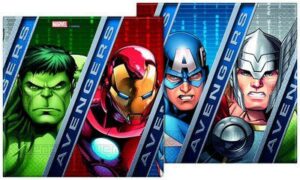 20 Tovaglioli Cm 33x33 Avengers