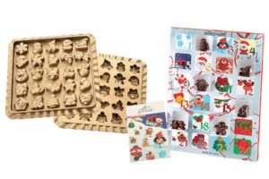 STAMPO IN SILICONE CREATIVE XMAS COUNTDOWN CALENDARIO DELL'AVVEN