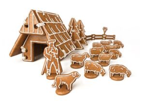Tescoma 631424 Delicia Set Tagliabiscotti Chalet Di Pan Di Zenzero Natale