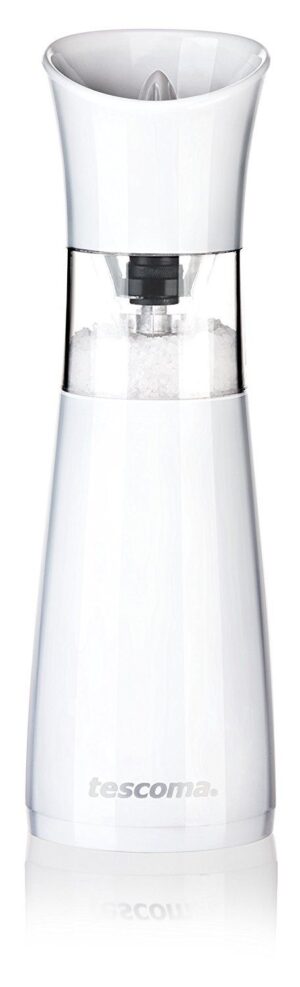 Tescoma Vitamino Macina Sale Elettrico, Plastica, Bianco