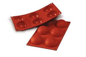 STAMPO IN SILICONE MEZZA SFERA SEMISFERA DELIZIA