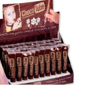 Tubetto in cioccolato pronto all'uso