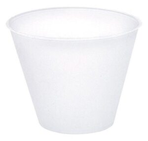 Set di 5 Pezzi Base Uovo Svasata da 350 gr, mm 114 x h 92 ,Plastica, Bianco, per uovo