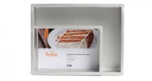 STAMPO TEGLIA RETTANGOLARE CM 20 X 30 X 7,5H ANODIZZATA DECORA