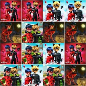 CIALDA SU OSTIA PER CUPCAKES ,BISCOTTI MIRACULOUS 16 IMPRONTE