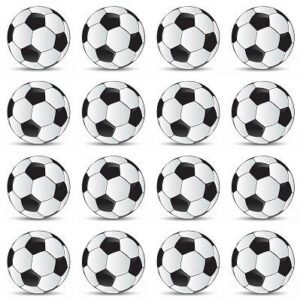 CIALDA SU OSTIA PER CUPCAKES ,BISCOTTI PALLONE CALCIO 16 IMPRONTE