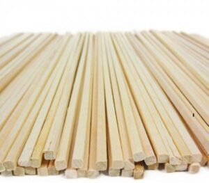 200 BASTONCINI PER ZUCCHERO FILATO cm 30