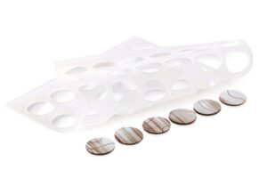 STAMPO IN SILICONE CHABLON ROUND SILIKOMART PROFESSIONAL