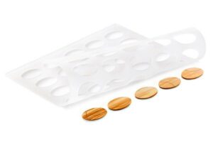 STAMPO IN SILICONE CHABLON OVAL SILIKOMART PROFESSIONAL