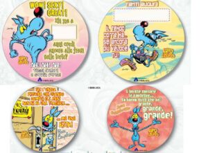 Cialda per Torte  "Lupo Alberto" GENERICHE