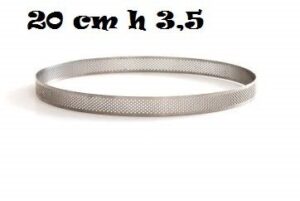 SAGOMA ANELLO MICROFORATA 20 CM H 3,5 CERCHIO