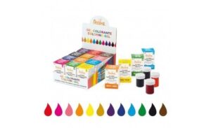 12 Coloranti Alimentari In Gel Da 28g Confezione Risparmio Decora