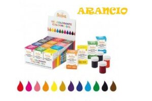 COLORANTE DECORA ALIMENTARE DA 28 GR ORANGE ARANCIONE