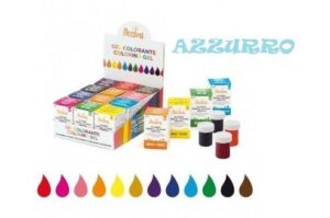 COLORANTE DECORA ALIMENTARE DA 28 GR AZZURRO