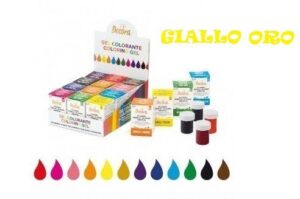 COLORANTE DECORA ALIMENTARE DA 28 GR GIALLO ORO