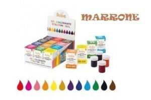 COLORANTE DECORA ALIMENTARE DA 28 GR MARRONE