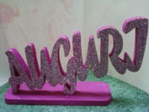 Scrtta in polistirolo "auguri