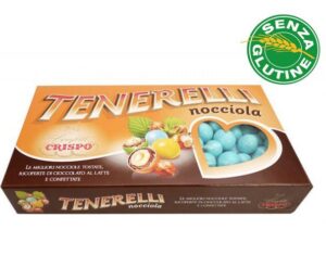 CONFETTI TENERELLI CRISPO CELESTI NOCCIOLA E CIOCCOLATO 1000 GR