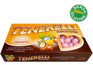 CONFETTI TENERELLI CRISPO ROSA NOCCIOLA E CIOCCOLATO 1000 GR