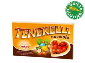 CONFETTI TENERELLI CRISPO ROSSI NOCCIOLA E CIOCCOLATO 1000 GR