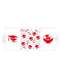 STENCIL PER TORTE LAUREA DECORA
