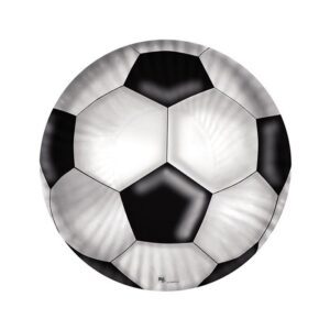 10 Piatti cm 18 Calcio