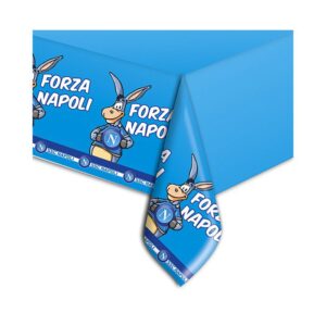 Tovaglia plastica 140 x 270 cm Forza SSC Napoli