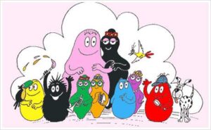 Cialda per Torte  "Barbapapà"