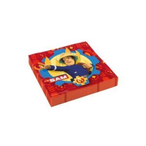 20 Tovaglioli Cm 33x33 Sam Il Pompiere