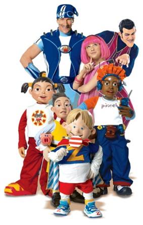 Cialda per Torte  "Lazy Town"