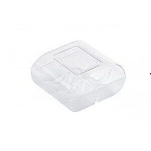 Scatole in plastica rigida per 6 Macarons Trasparenti