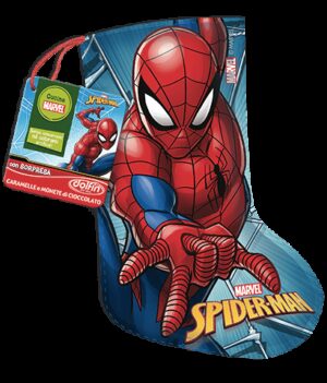 Mini Calza Spiderman da 50 g Dolfin