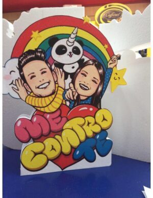 KIT SAGOMA IN POLISTIROLO ME CONTRO TE MODELLO B CON 15 INVTI