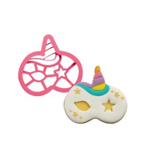 Decora Confezione Tagliapasta Maschera Unicorno Carnevale