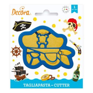 Decora Confezione Tagliapasta Maschera Pirati Carnevale